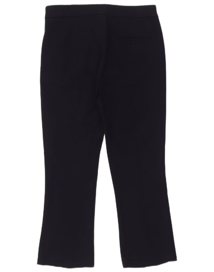 Zara ženske male chino hlače s bootcut W29 L26 tamnoplave