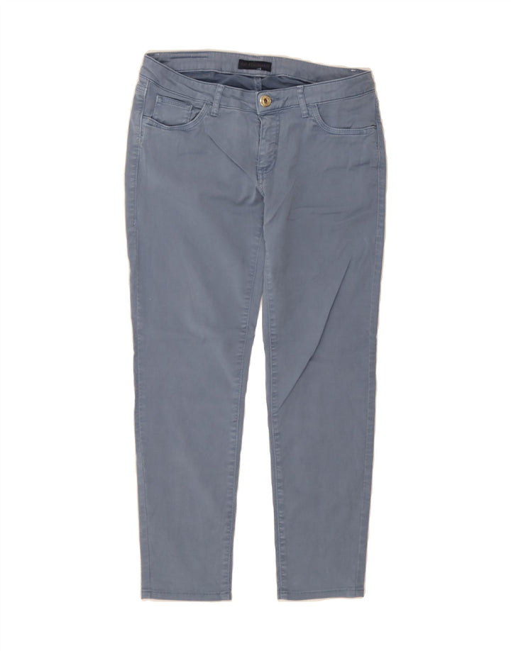 TRUSSARDI Womens Slim Jeans W29 L27  Blue Cotton Vintage Trussardi and Second-Hand Trussardi from Messina Hembry 