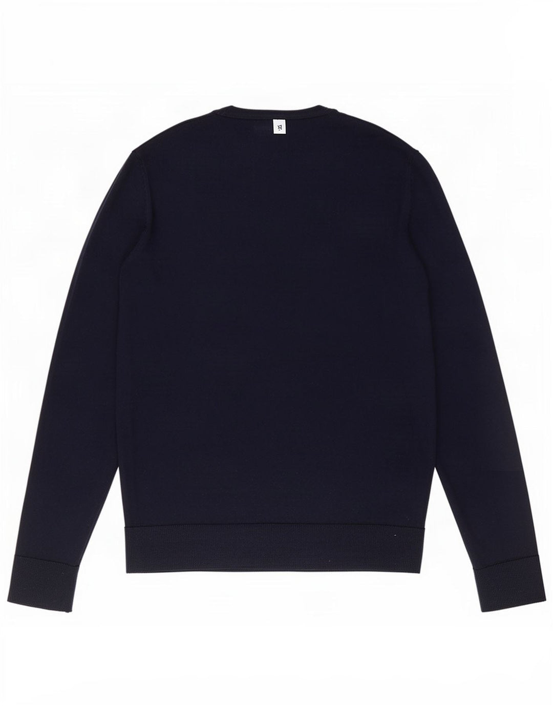 Jack & Jones muški džemper s okruglim izrezom srednje tamnoplave merino vune
