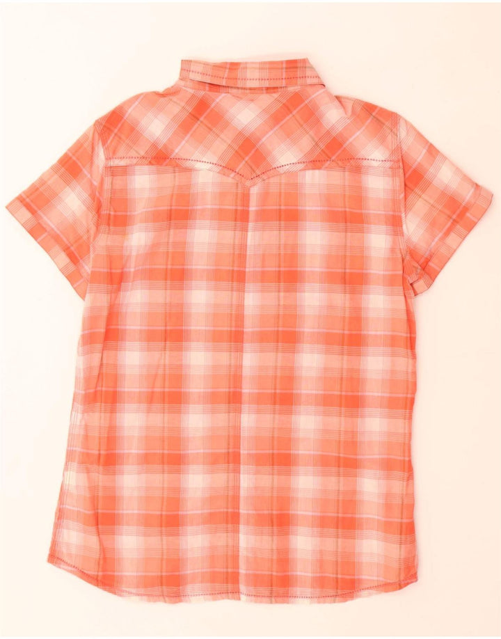 WRANGLER ženska košulja kratkih rukava UK 18 XL ružičasta karirana