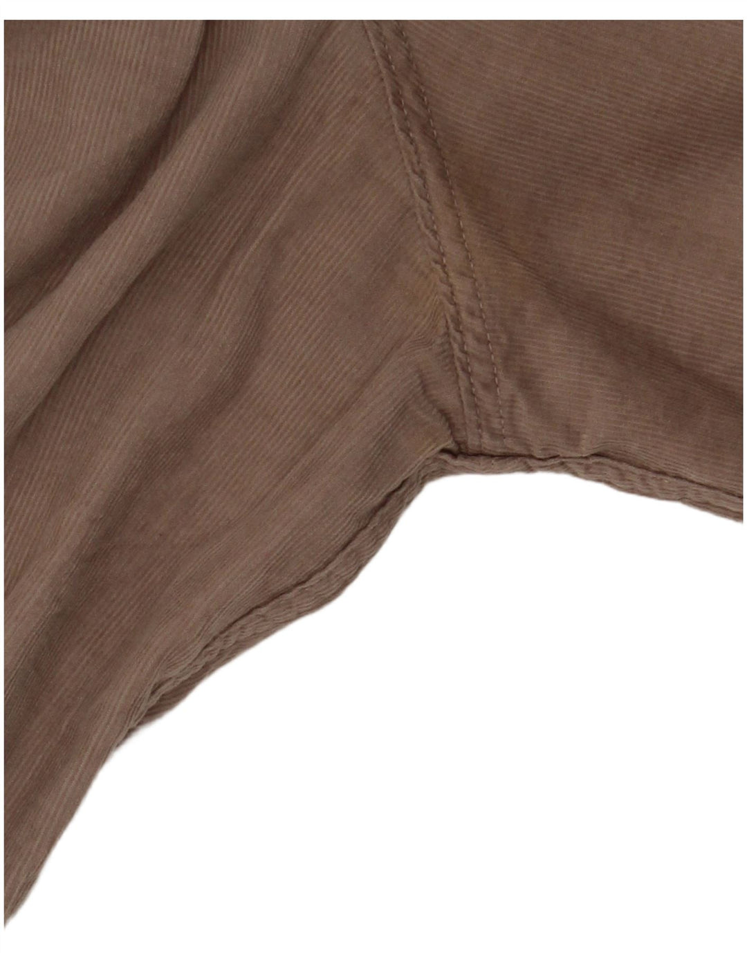 ALL SAINTS Muška košulja od samta XL bež pamuk