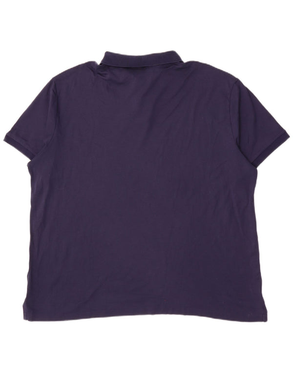 Polo Ralph Lauren muška uska polo majica prilagođenog kroja 2XL tamnoplavi pamuk