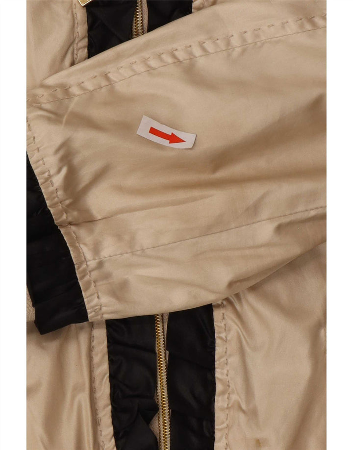 Moschino ženska bomber jakna UK 14 Large Gold Colourblock poliester