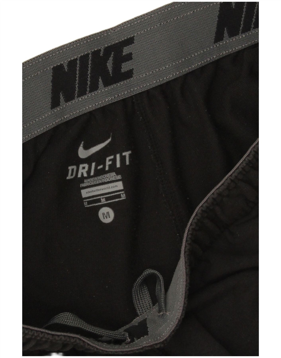 Nike muške Dri Fit sportske kratke hlače Srednje crni pamuk