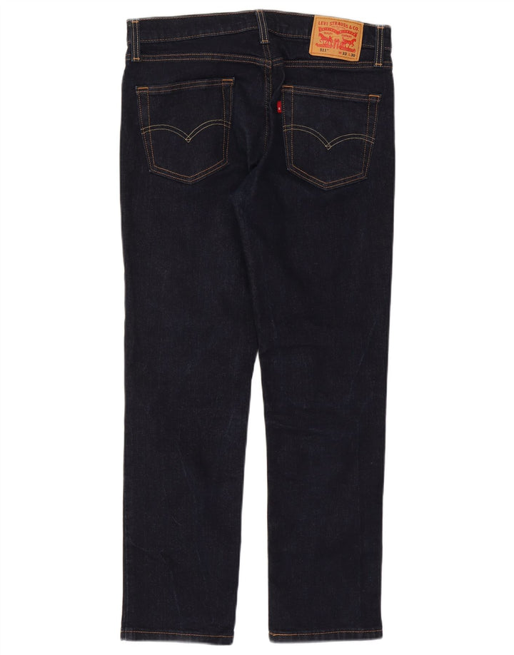 Levi's muške 511 uske traperice W33 L30 tamnoplavi pamuk