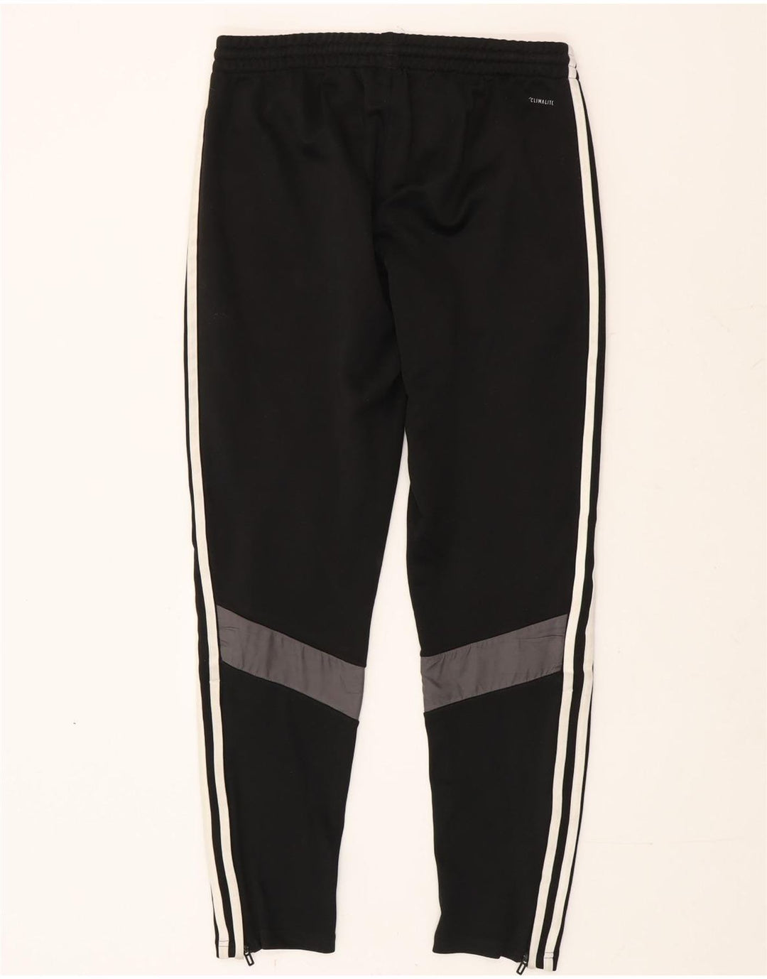 Adidas muške trenirke Climalite male crne poliesterske hlače