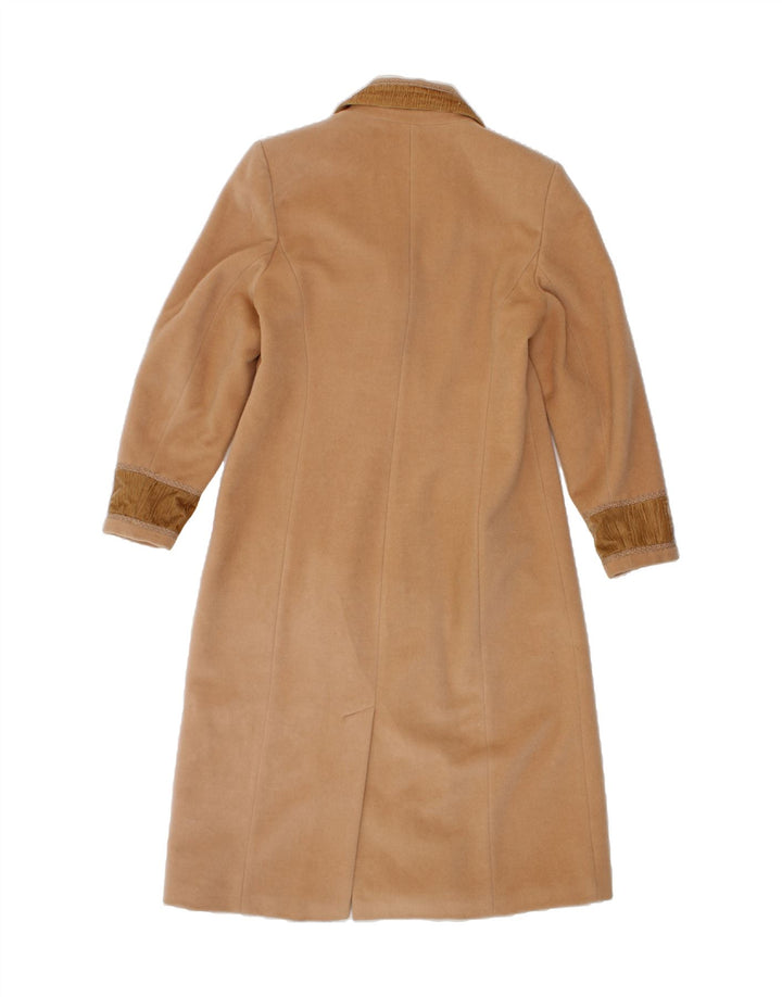 TUZZI Womens Overcoat UK 16 Large Brown Wool Vintage Tuzzi and Second-Hand Tuzzi from Messina Hembry 