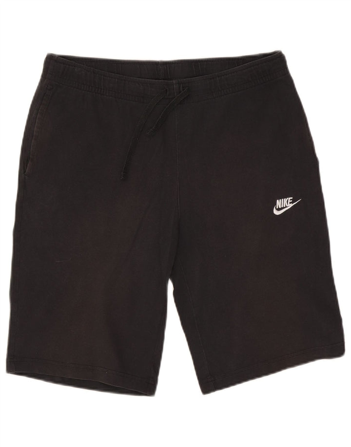 Nike muške sportske kratke hlače srednje crne pamučne boje
