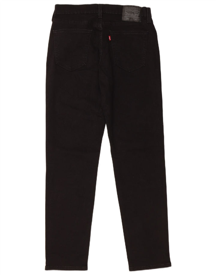 LEVI'S Muške 531 uske traperice W32 L32 Crni pamuk