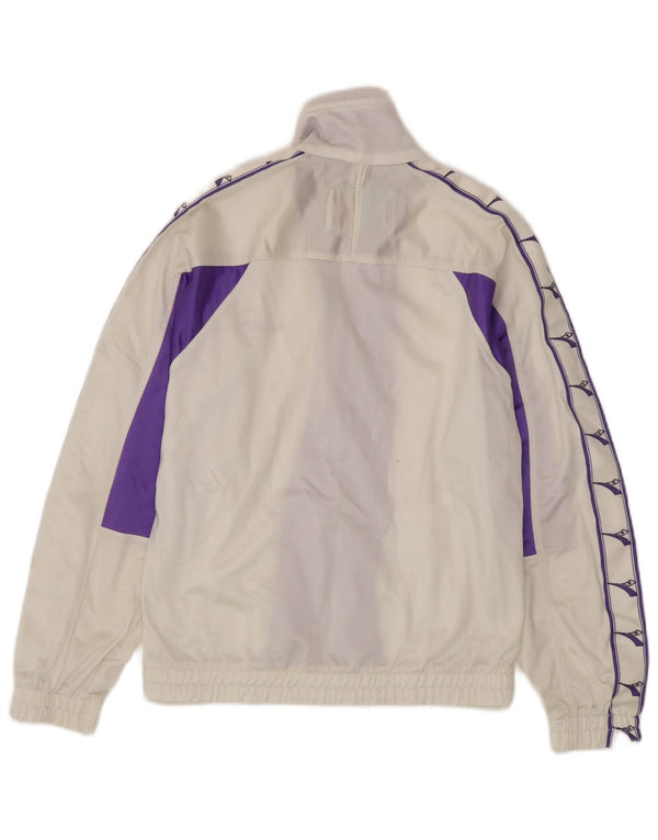 Ženska gornja jakna Diadora Graphic Trenirka UK 10 Small White Colourblock