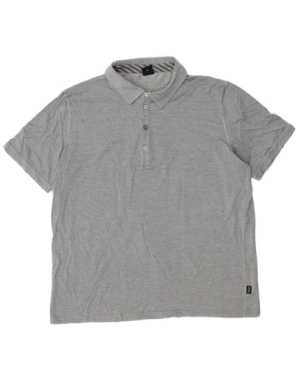 Hugo Boss muška polo majica XL siva s pjegama