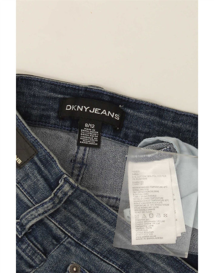 Dkny ženske traper kratke hlače US 8 srednje W30 plavi pamuk