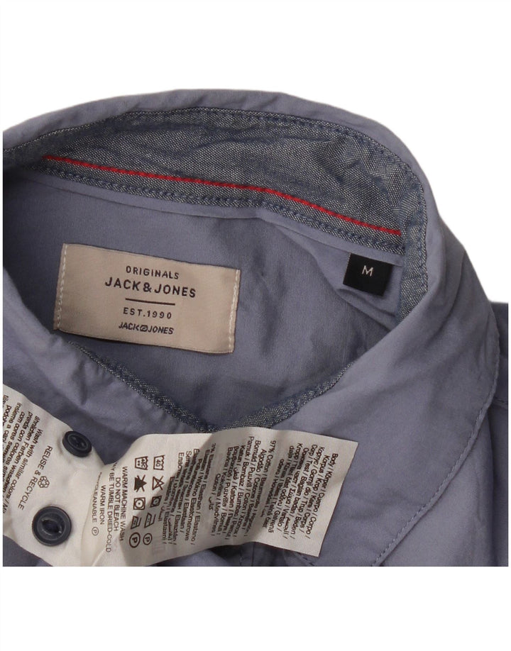 JACK & JONES Muška košulja Srednje plavi pamuk
