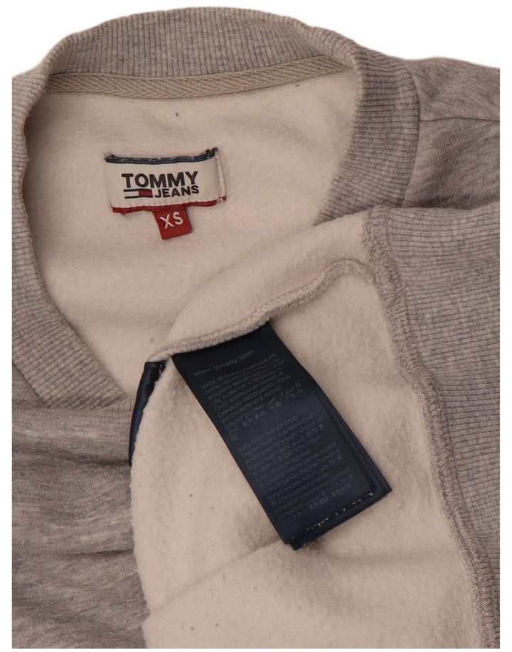 TOMMY HILFIGER Muška majica s kratkim rukavima XS, sivi flekasti pamuk