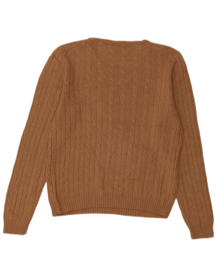 J. Crew Ženski džemper s brodskim izrezom UK 14 Srednje smeđa