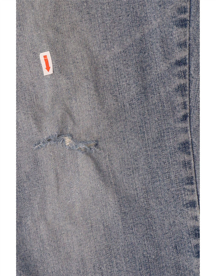 Wrangler muške ravne traperice W36 L34 Blue Cotton Classic
