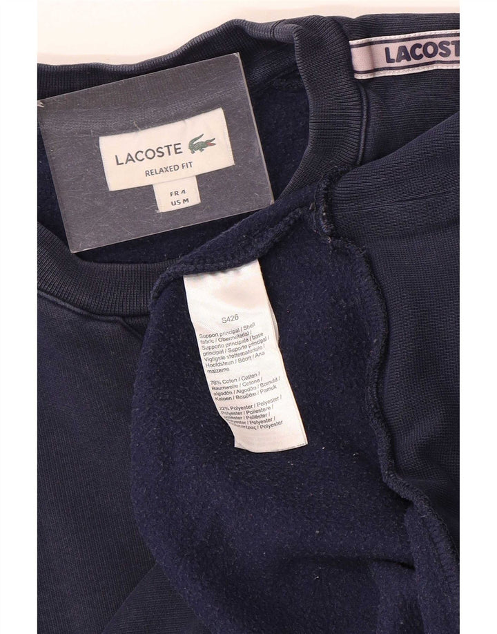 Lacoste muški džemper s grafičkim motivima veličine 4 srednje tamnoplave boje