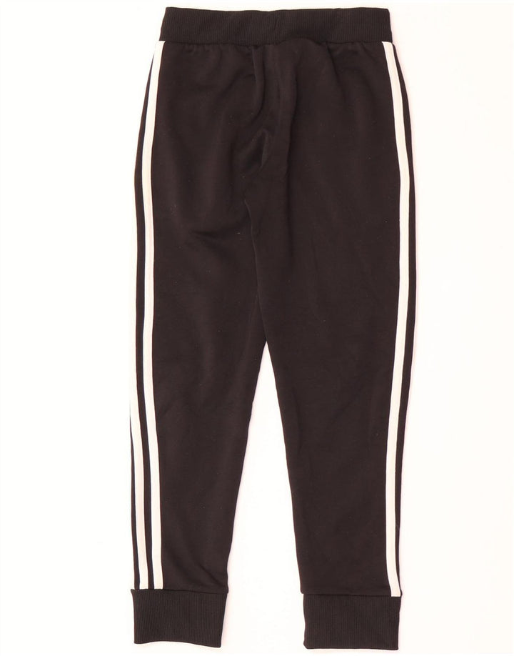 Adidas trenirka za dječake, hlače za trčanje, 7-8 godina, crni poliester