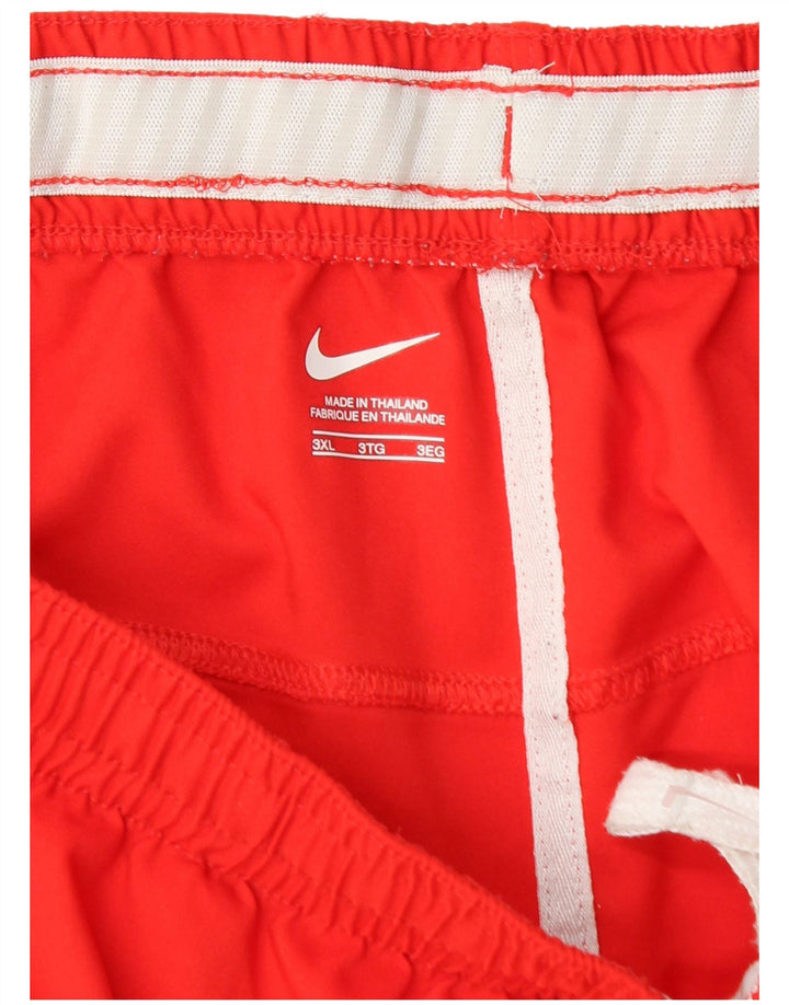 Nike muške sportske kratke hlače 3XL crveni poliester