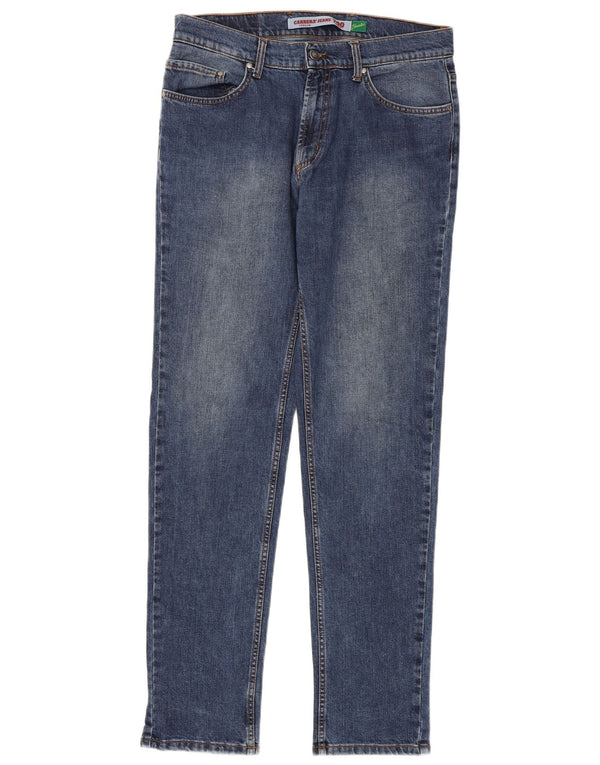 Carrera Mens 700 Straight Jeans IT 50 Large W34 L34 Blue Cotton