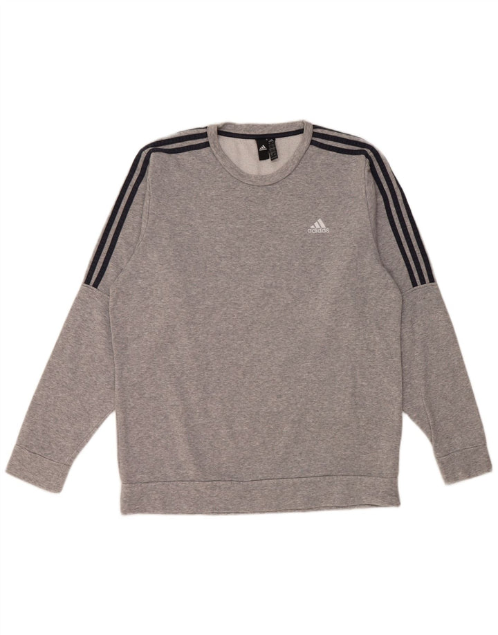 Adidas muška dukserica Veliki sivi flekasti pamuk