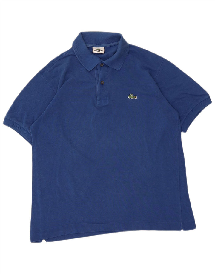 Lacoste muška polo majica veličina 3 mala plava pamučna