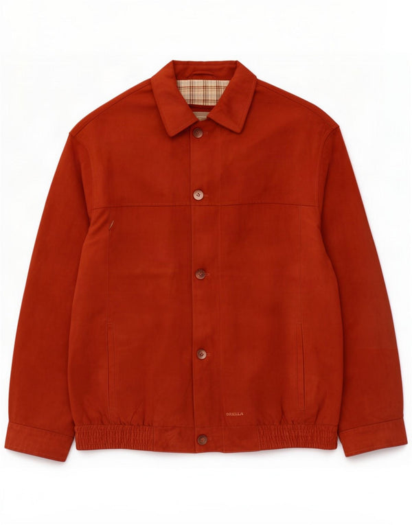 Vintage muška bomber jakna UK 42 XL smeđi poliester