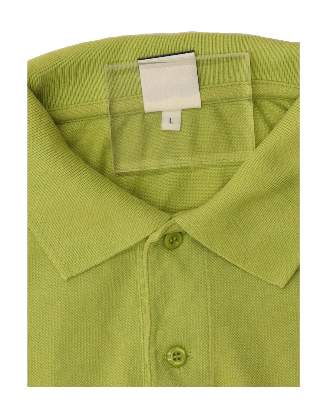SPALDING Mens Polo Shirt Large Green Cotton Vintage Spalding and Second-Hand Spalding from Messina Hembry 