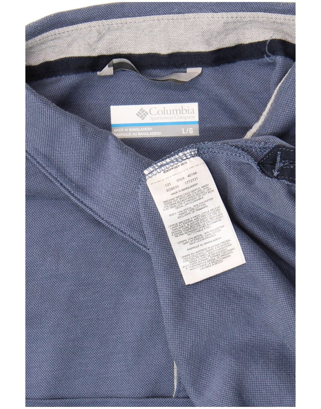 Columbia muška polo majica Large Blue Modal