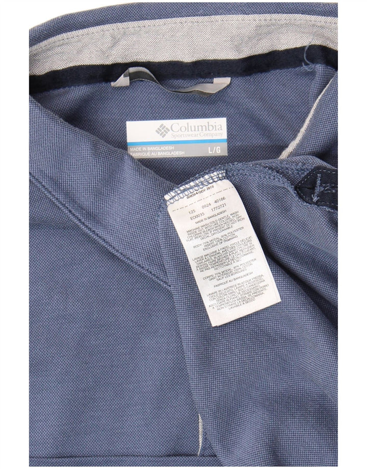 Columbia muška polo majica Large Blue Modal