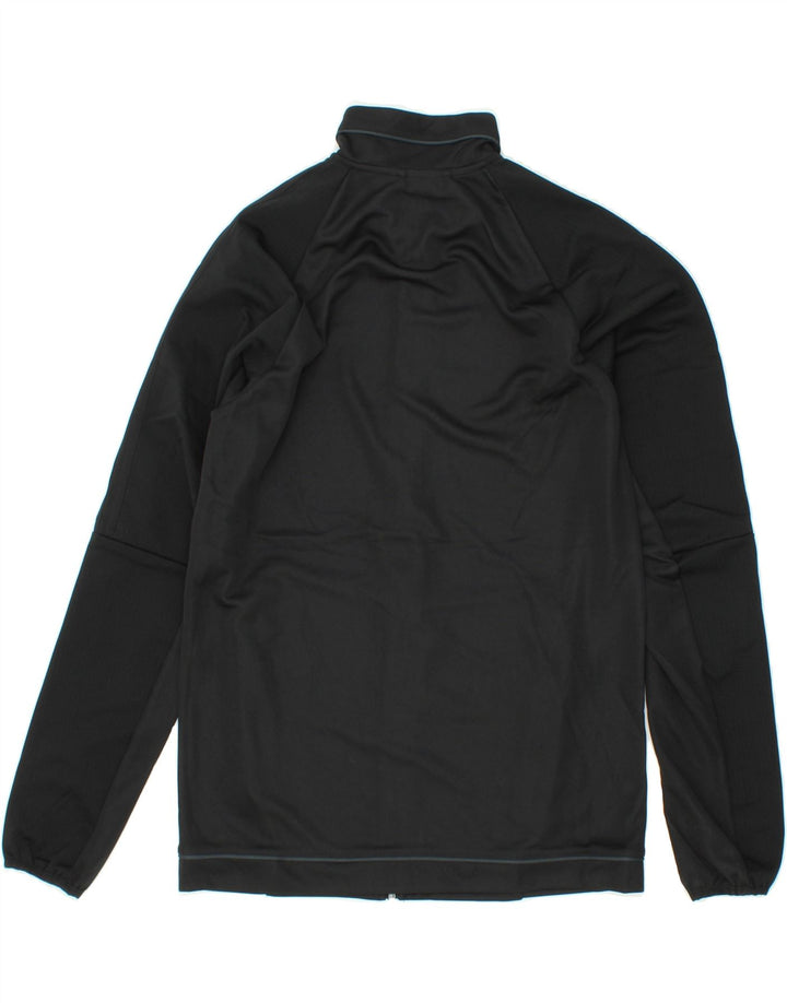 ADIDAS Mens Climalite Tracksuit Top Jacket Small Black Polyester Vintage Adidas and Second-Hand Adidas from Messina Hembry 