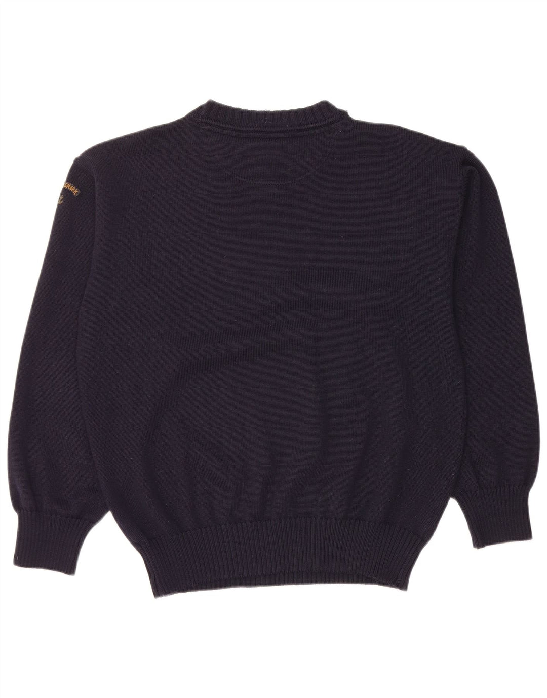 PAUL & SHARK Muški džemper s V-izrezom, srednje tamnoplava nova vuna