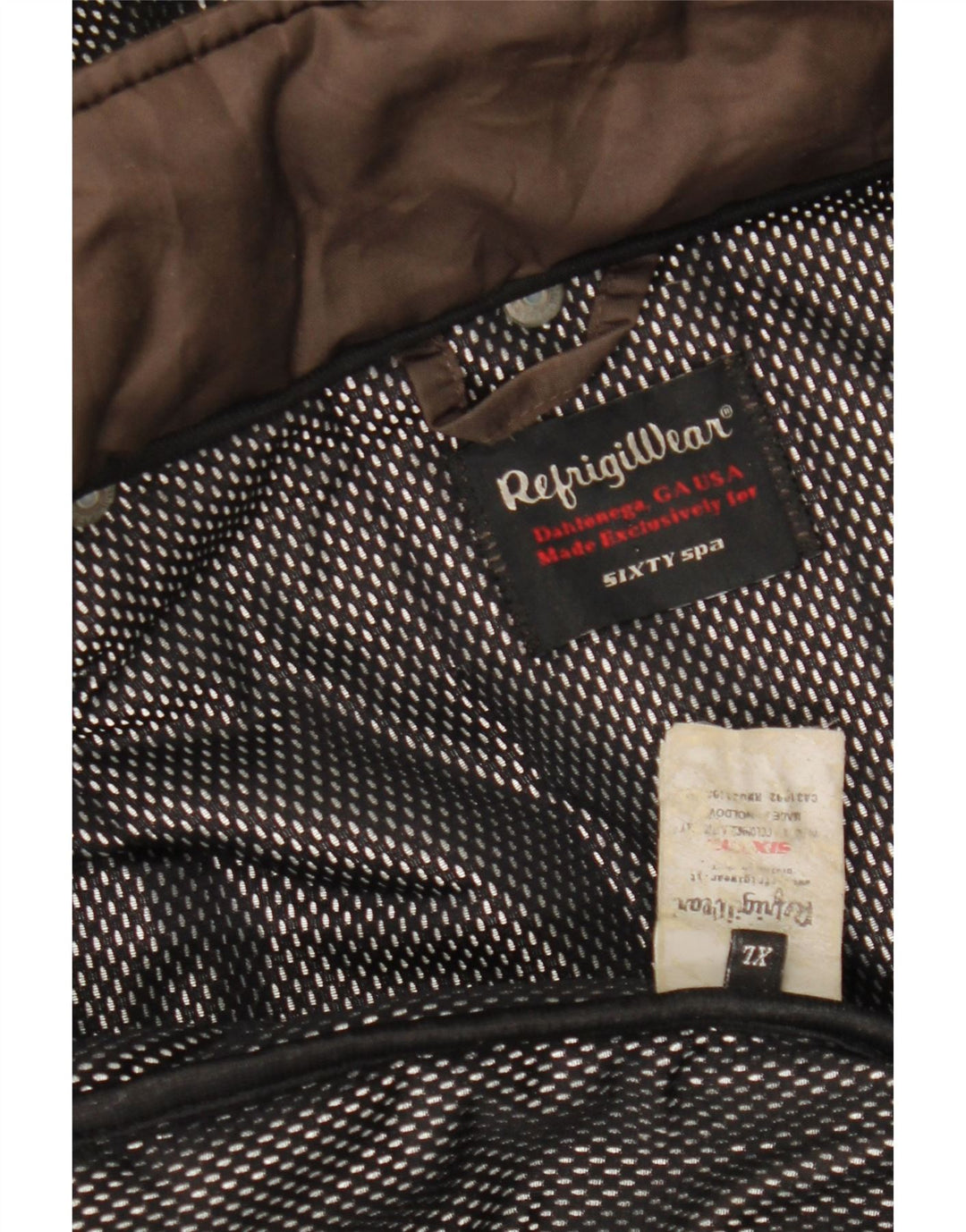 REFRIGIWEAR Ženska podstavljena jakna s kapuljačom UK 18 XL smeđa