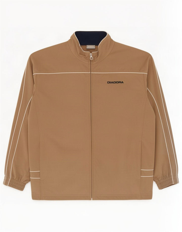Diadora muška trenirka od velura IT 56 2XL bež poliester