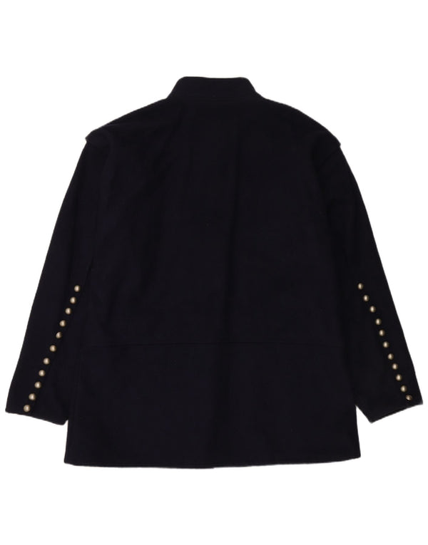 LEONARDO CARBONE Muški vojni kaput UK 46 3XL tamnoplavi