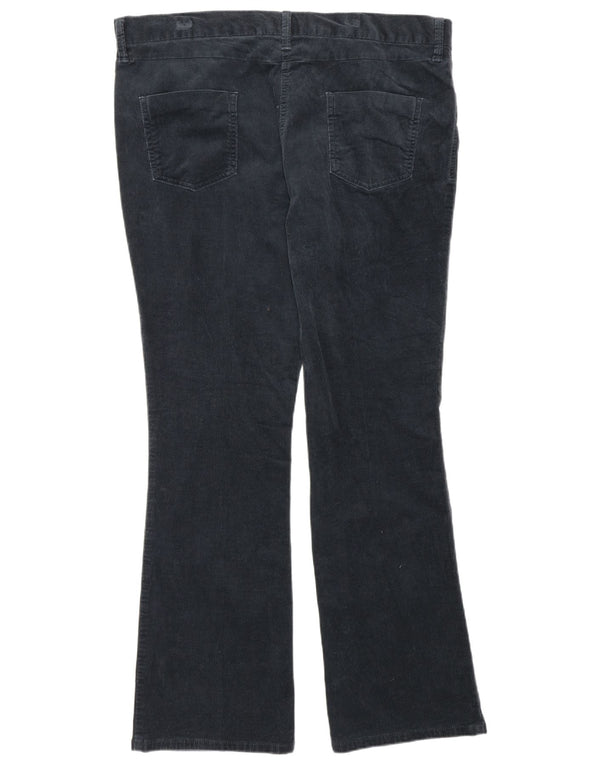 Marks & Spencer ženske hlače od samta visokog struka UK 16 Large W36 L31 Nav