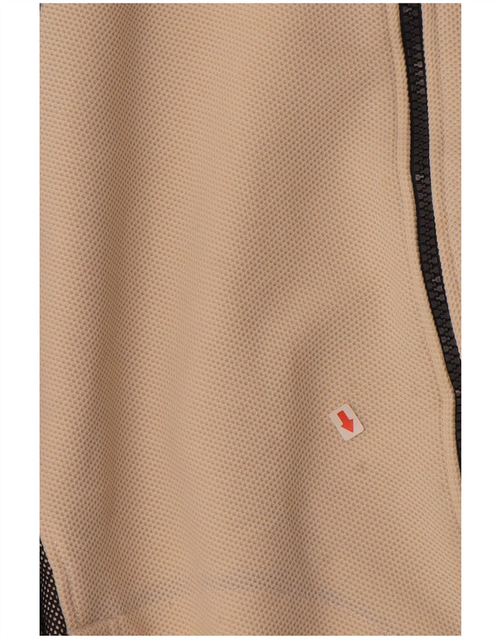 ASICS muška trenirka s grafičkim motivima, gornja jakna srednje bež boje