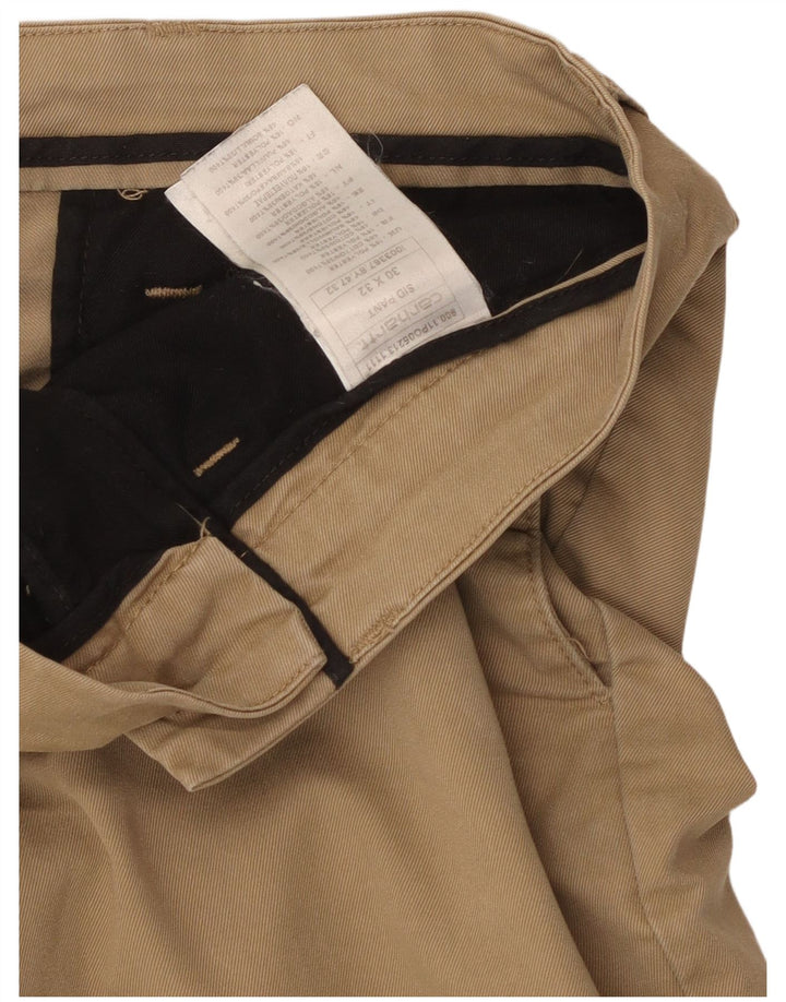 Carhartt muške uske chino hlače W30 L32 bež poliester