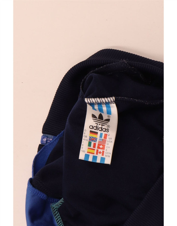 Adidas muška trenirka gornja jakna UK 40/42 srednje plava poliesterska boja