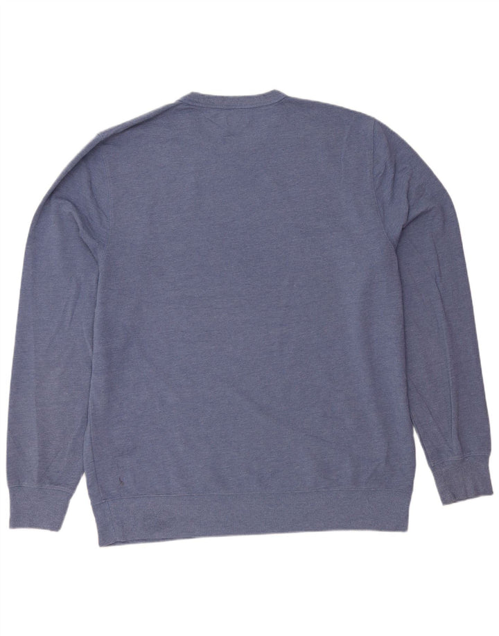 J. CREW Muški džemperi XL plavi pamuk