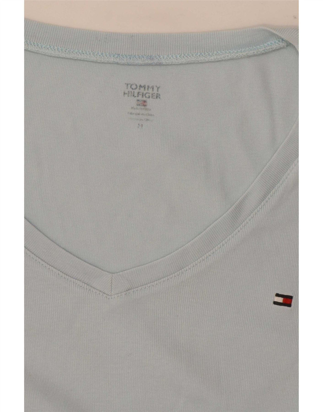 Tommy Hilfiger Ženska majica kratkih rukava UK 12 srednje plava