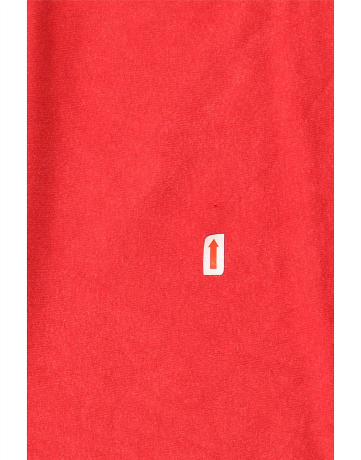 BILLABONG muška majica kratkih rukava srednje veličine, crveni pamuk