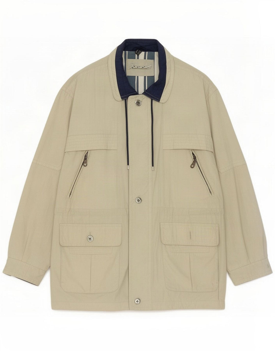 C&A Mens Loose Fit Utility Jacket UK 36 Small Beige