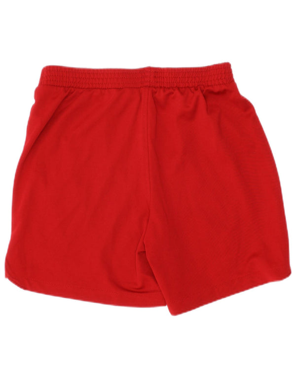 Nike Boys Liverpool Sport Shorts 6-7 Years Large Red Poliester