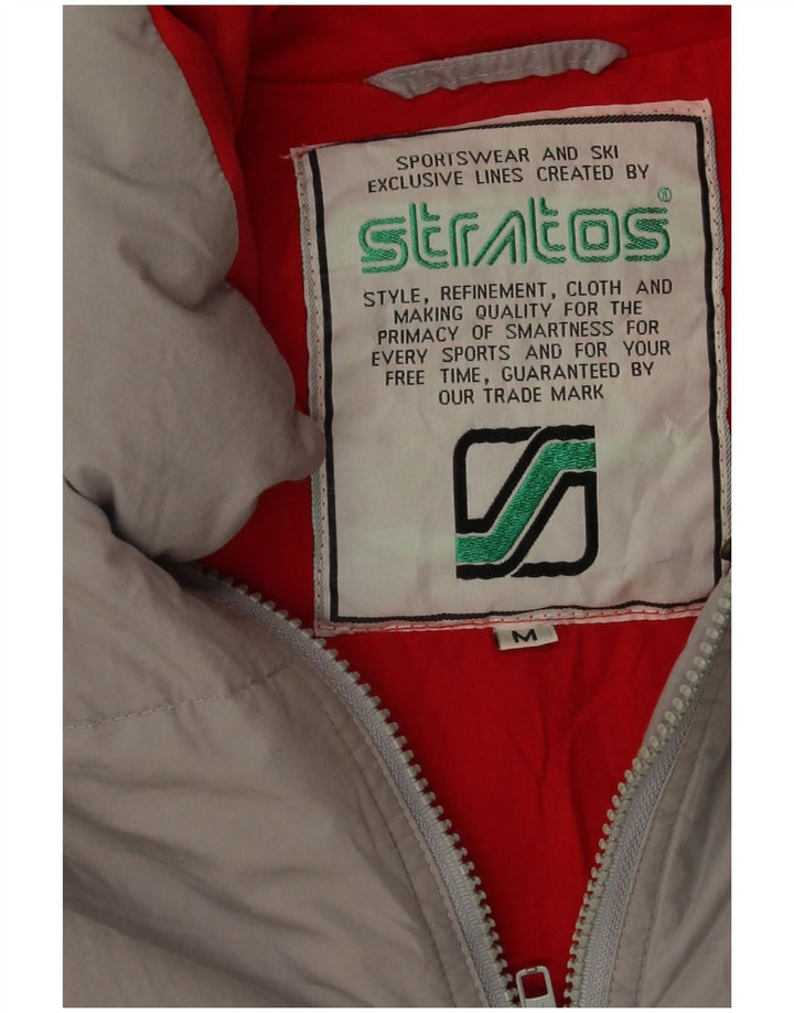 Stratos muška podstavljena jakna UK 38 srednje sivi pamuk