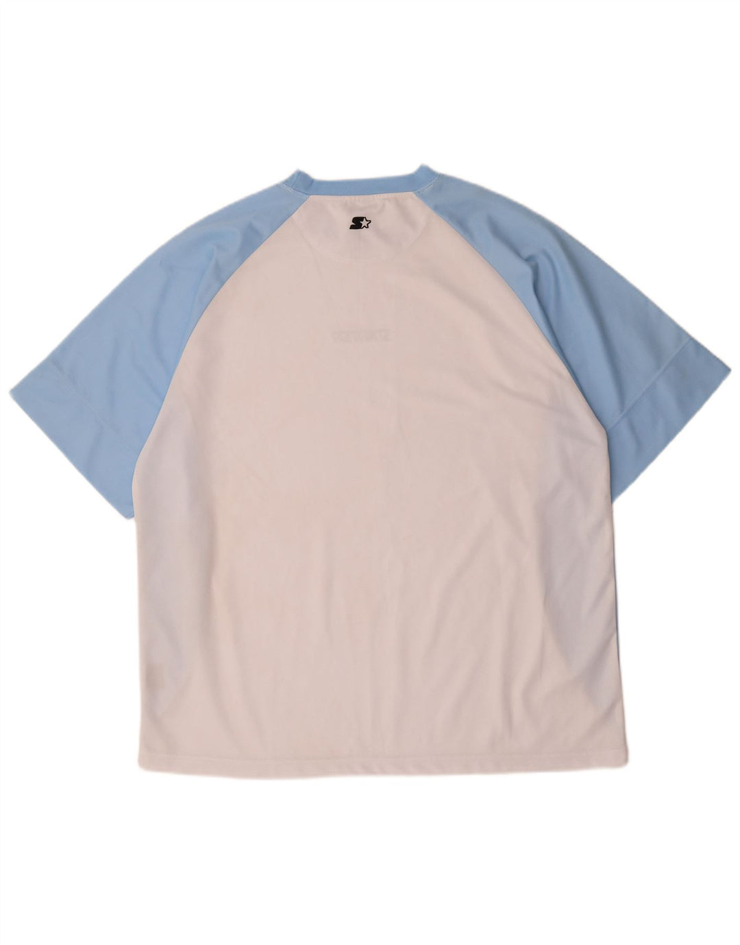 STARTER Muška grafička majica kratkih rukava 2XL bijeli poliester u blokovima boja