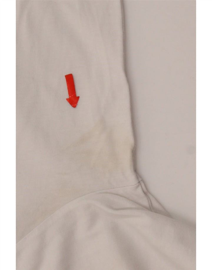 Converse muška majica dugih rukava s grafikama, srednji bijeli pamuk