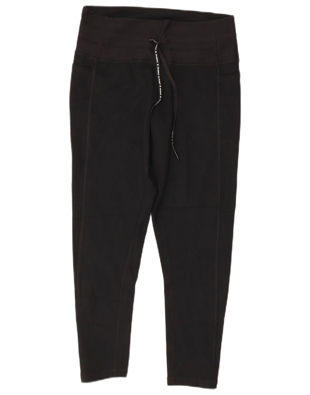 CHAMPION Ženske kapri tajice UK 14 Veliki crni poliester