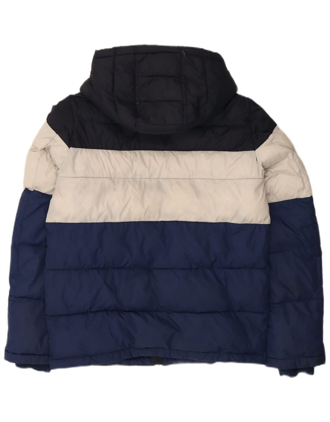 Tommy Hilfiger muška podstavljena jakna s kapuljačom UK 36 Mala raznobojna najlonska