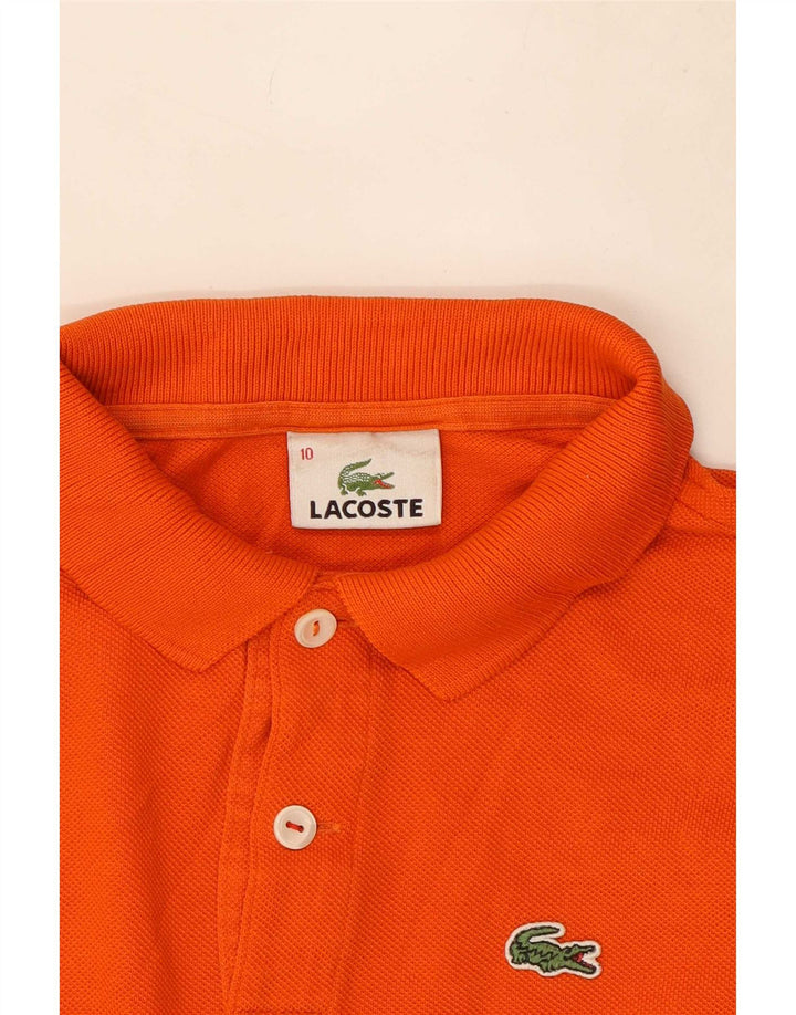 Lacoste polo majica za dječake 9-10 godina narančasta
